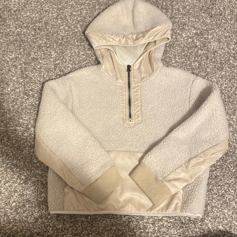 GB girls fleece half zip